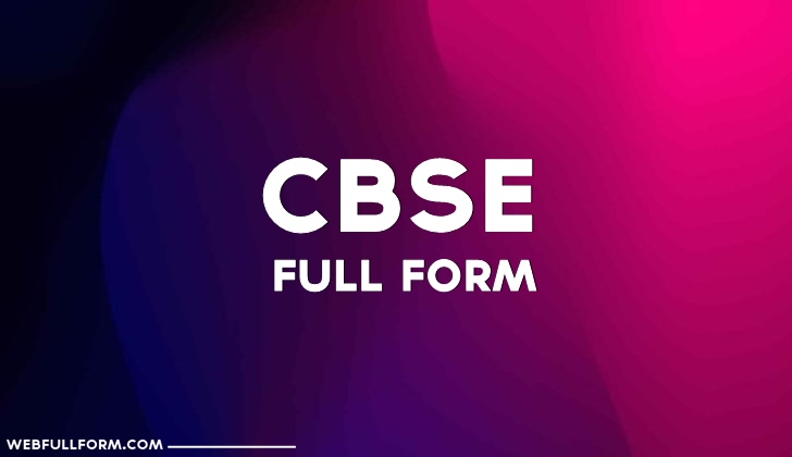 cbse full form 