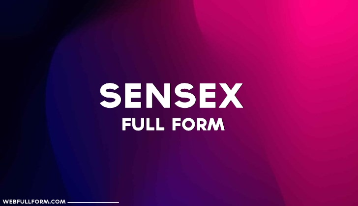 Sensex full form 
